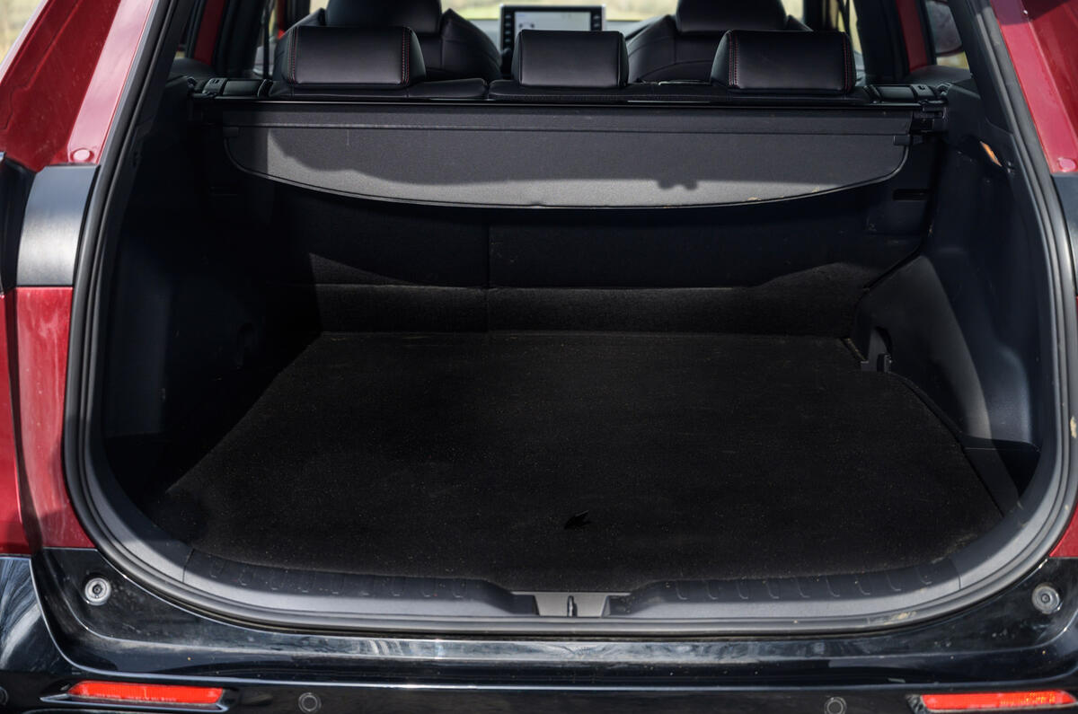 19 Suzuki Across 2021 road test review boot