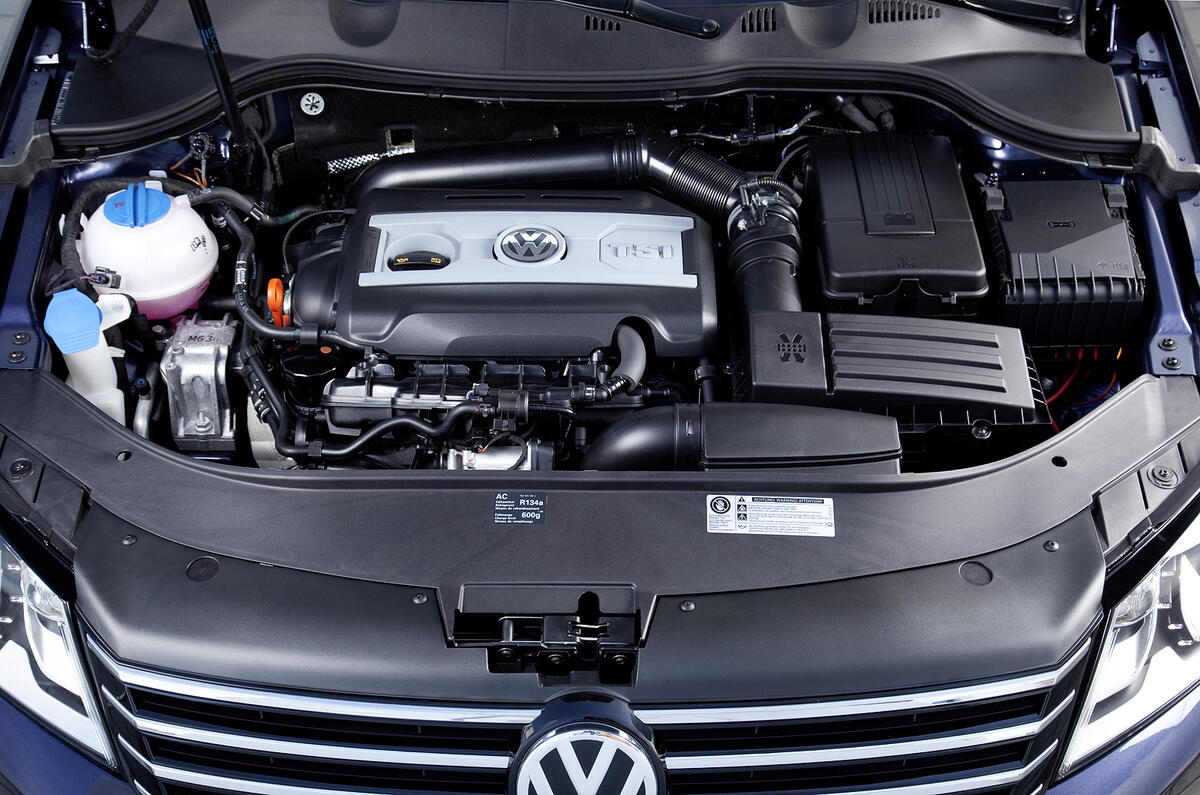 The 168bhp TDI engine also puts out 258lb ft