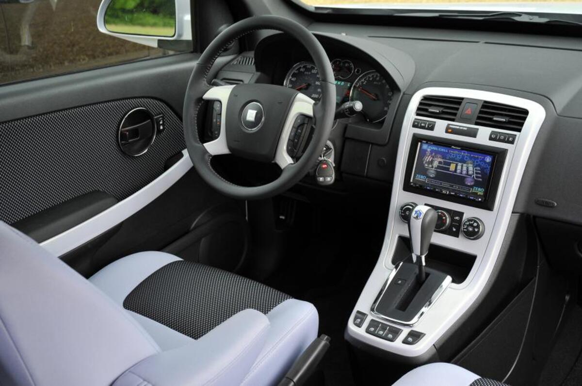 Vauxhall HydroGen4 dashboard