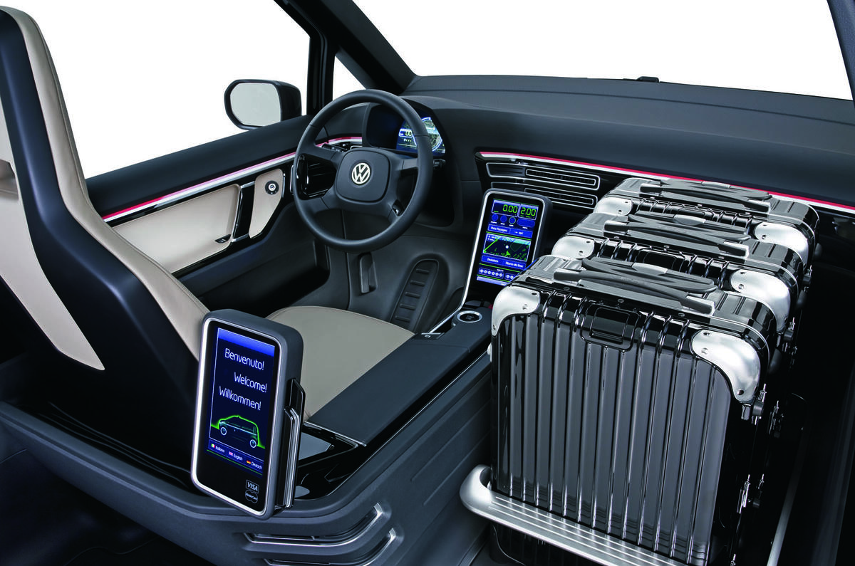 no title VW reveals an electric taxi