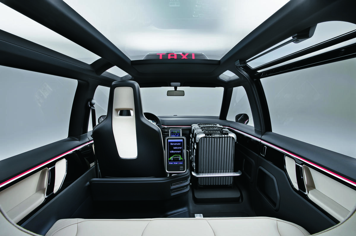 no title VW reveals an electric taxi