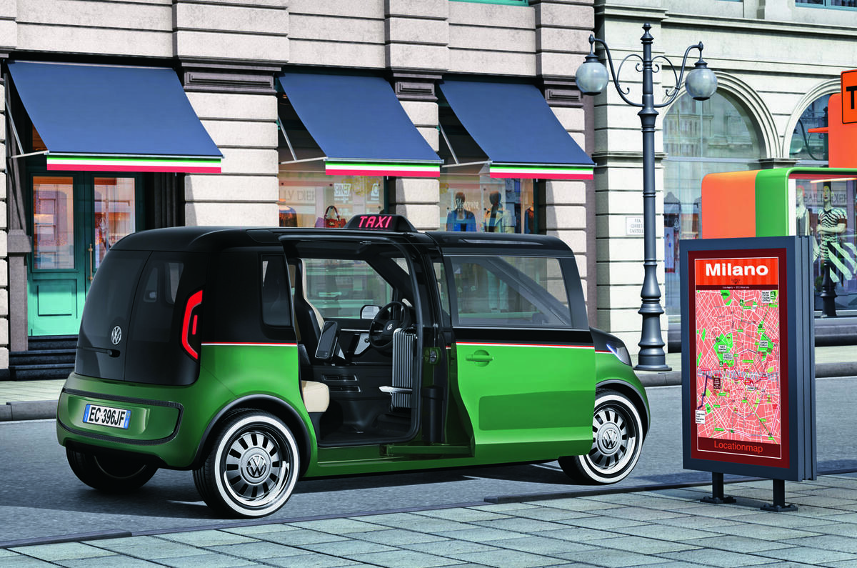 no title VW reveals an electric taxi