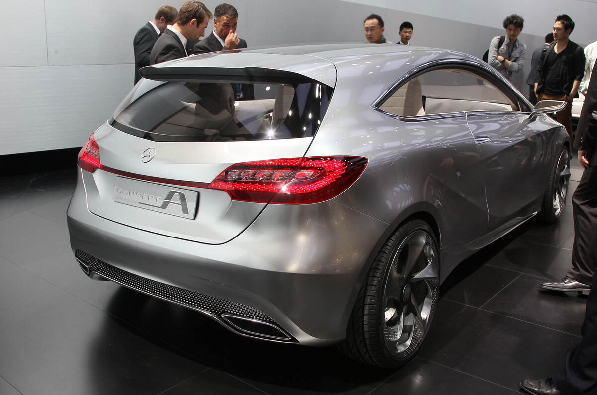 no title Shanghai motor show: Mercedes A-class