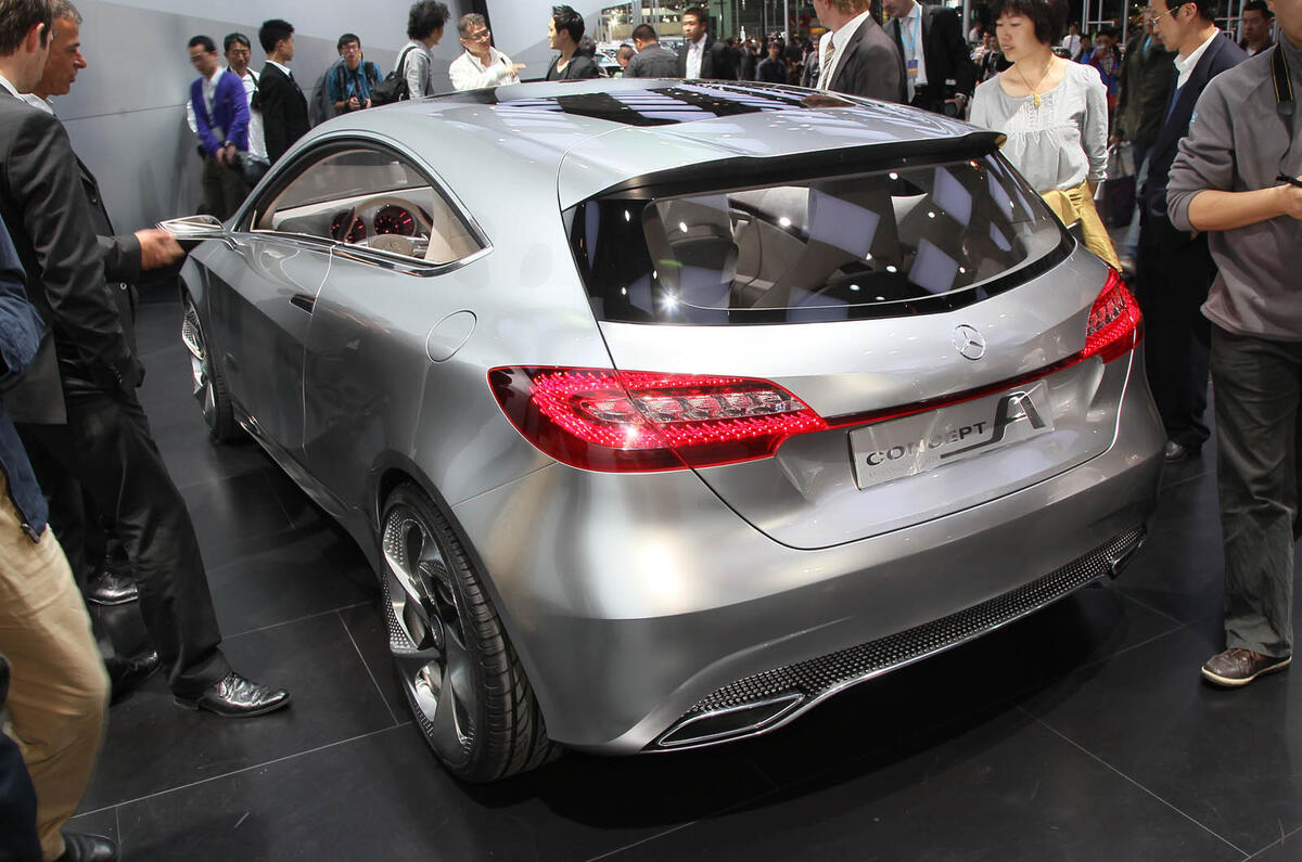 no title Shanghai motor show: Mercedes A-class