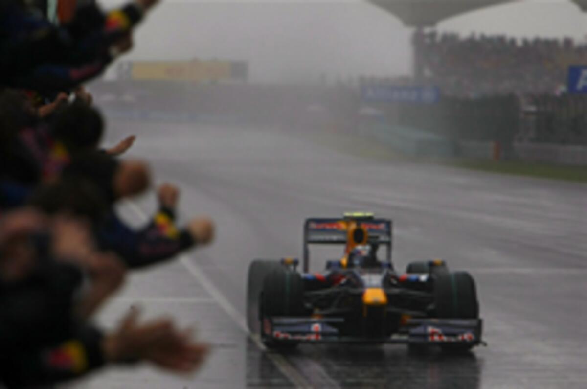 F1: Vettel wins for Red Bull