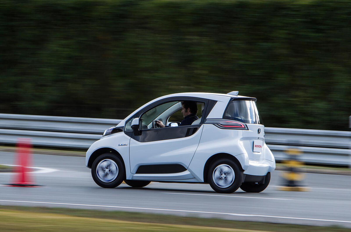 no title Honda to start testing Micro Commuter prototype