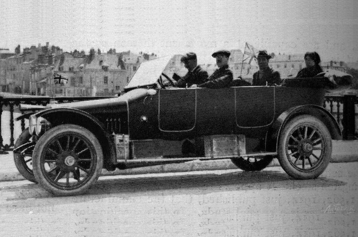 Driving through Europe on the eve of World War One