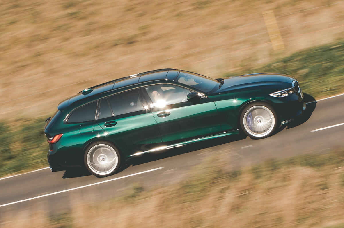 Alpina B3 Touring 2020 road test review - hero side Alpina B3 Touring 2020 road test review - hero side