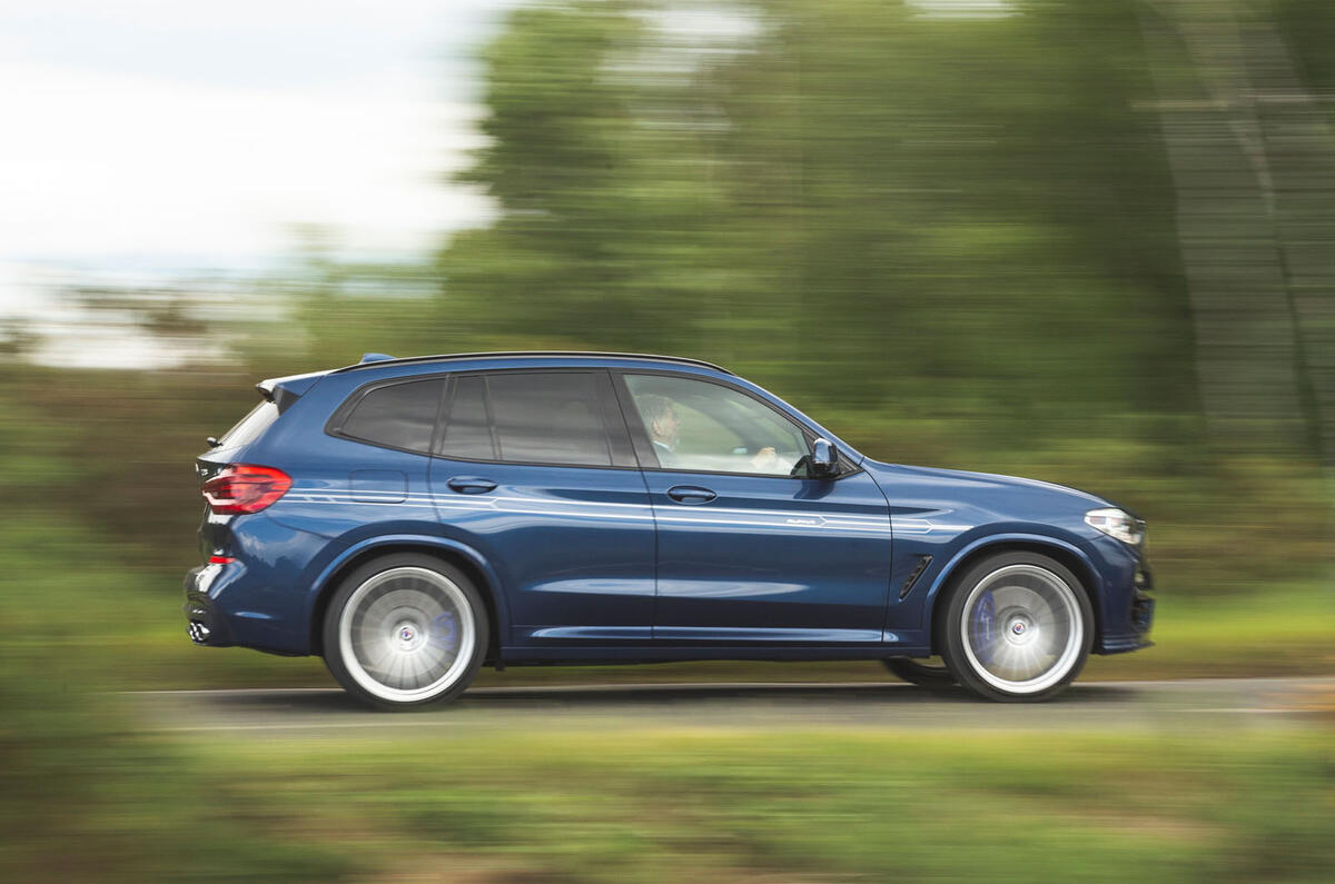Alpina XD3 2019 UK road test review - hero side