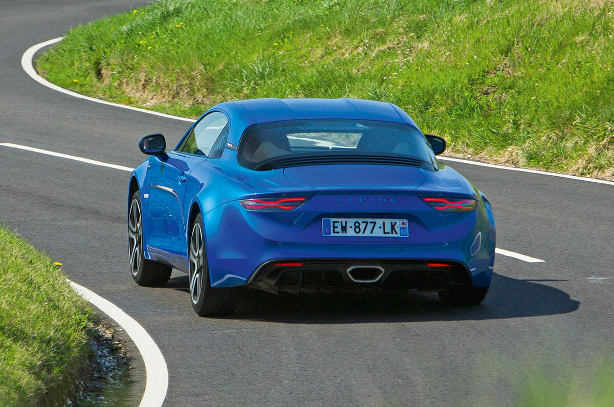 Alpine A110 2018 road test review hero rear