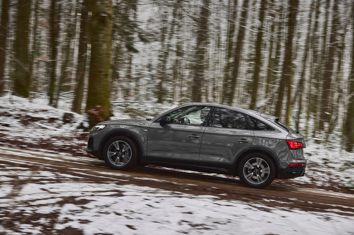 2 audi q5 sportback 2021 first drive review hero side 2 audi q5 sportback 2021 first drive review hero side