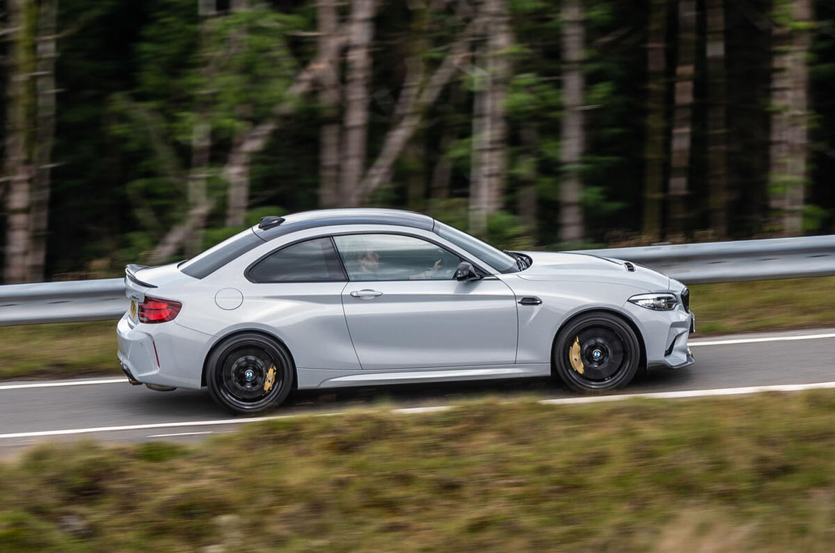 BMW M2 CS 2020 road test review - hero side