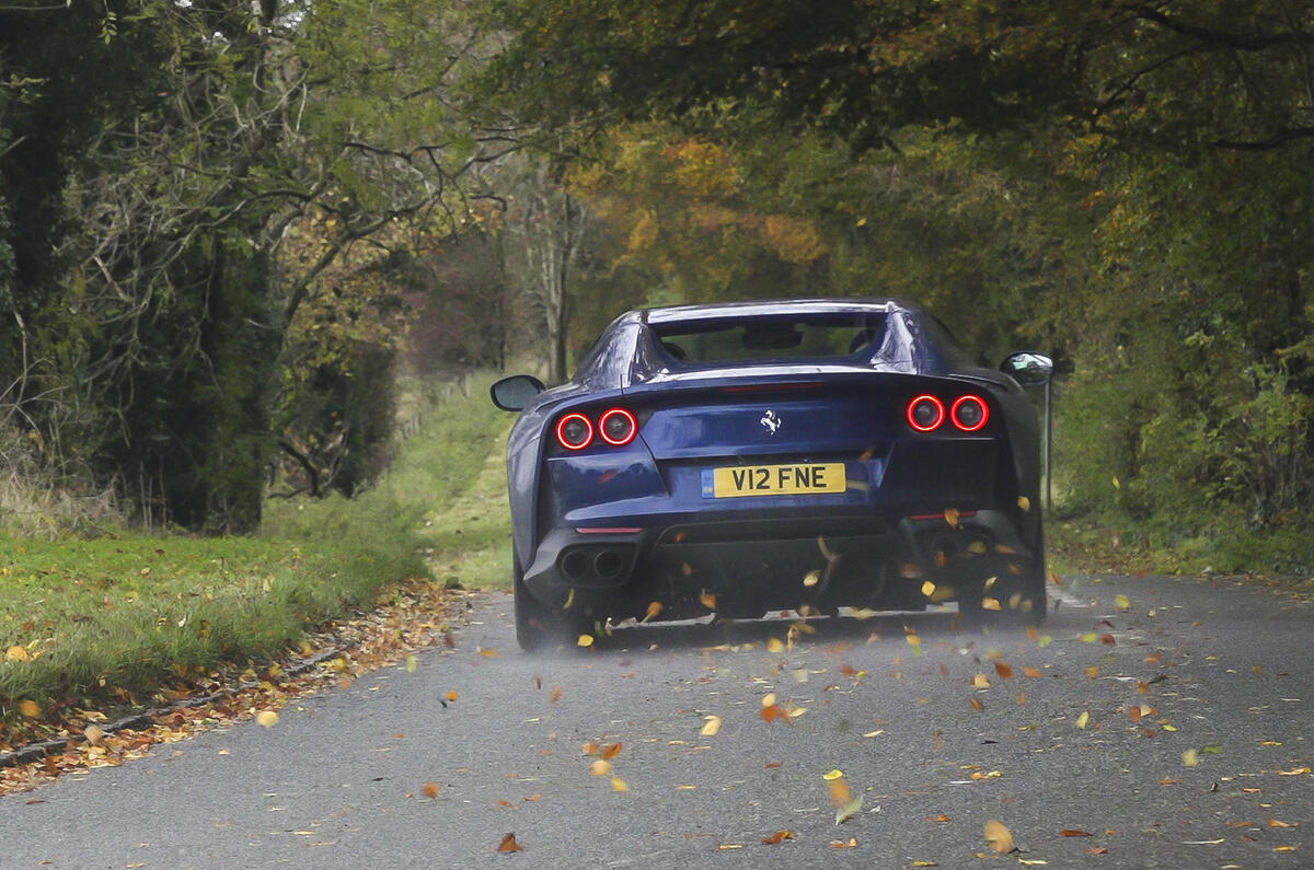 2 ferrari 812 gts 2020 uk fd hero rear