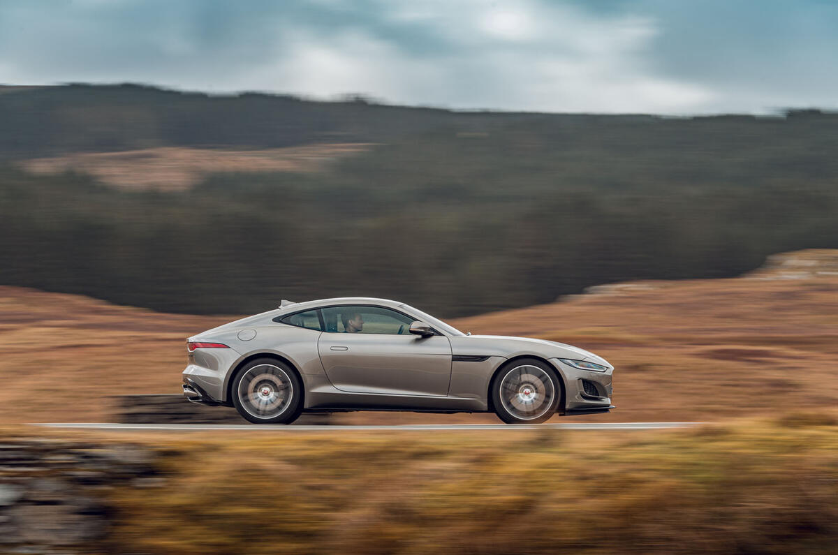 Jaguar F-Type 2020 road test review - hero side Jaguar F-Type 2020 road test review - hero side