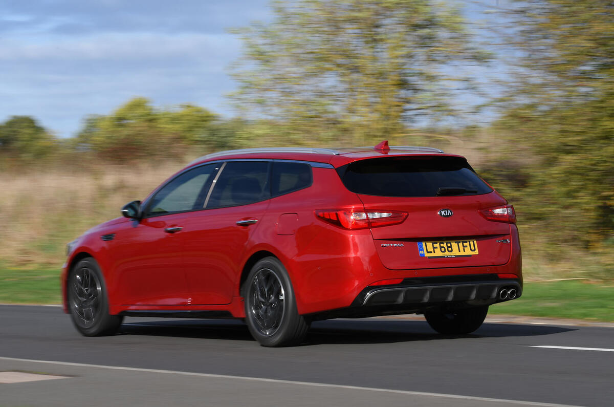Kia Optima Sportswagon 2018 review - hero rear
