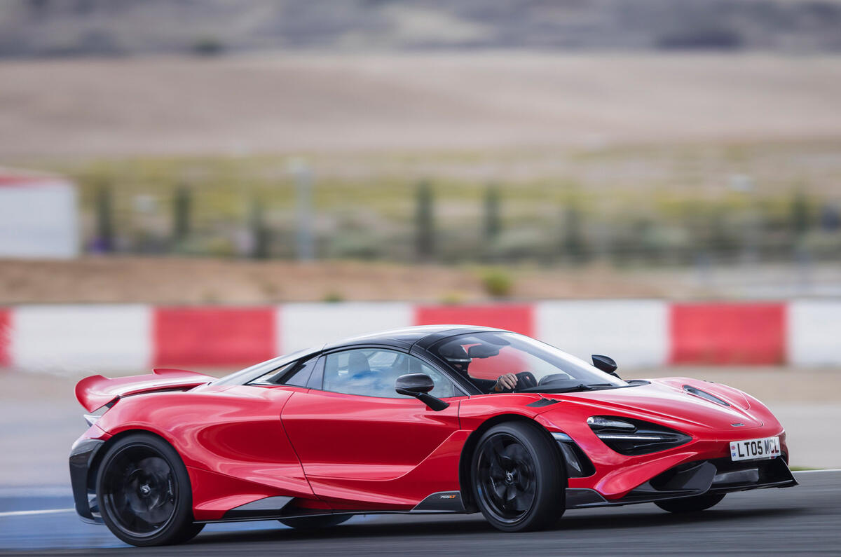 2 McLaren 765LT spider 2021 first drive review track side
