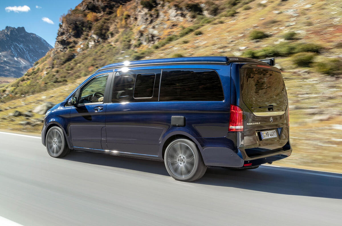Mercedes-Benz Marco Polo 2019 road test review - hero rear