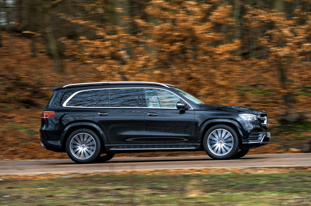 Mercedes-Benz GLS 2020 road test review - hero side Mercedes-Benz GLS 2020 road test review - hero side