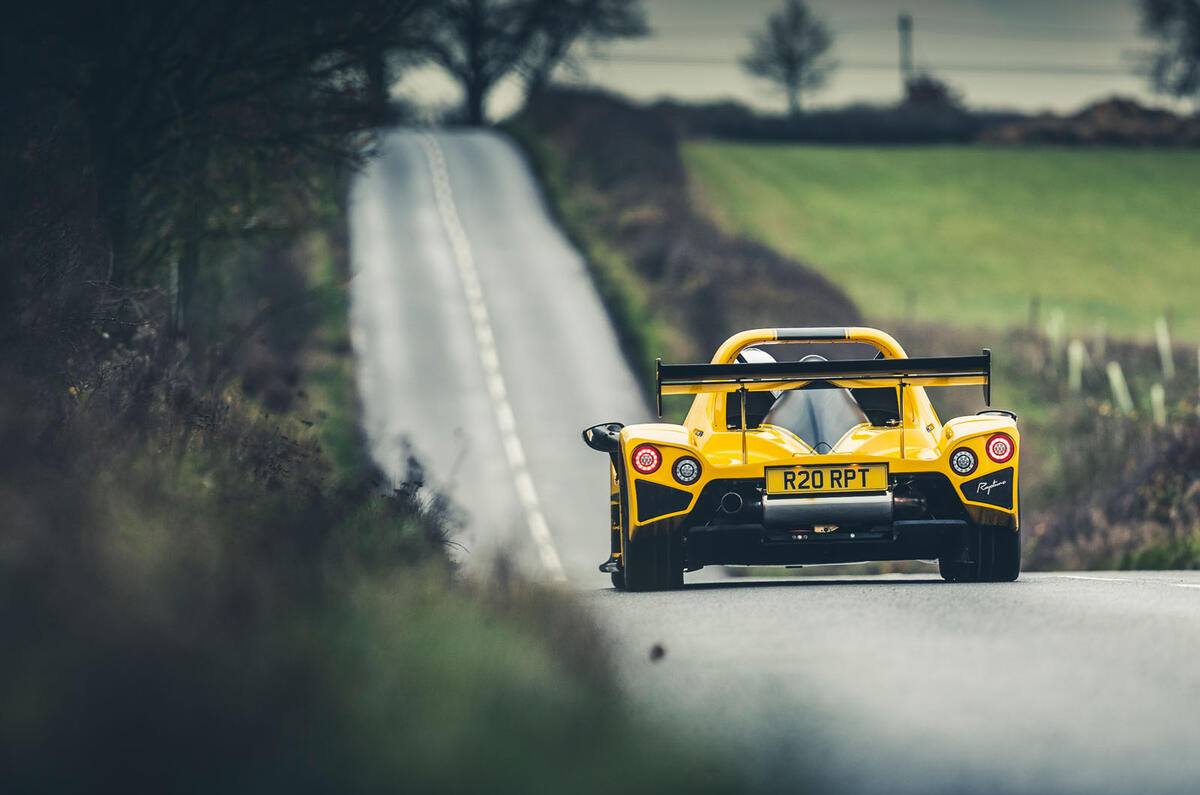 Radical Rapture 2020 road test review - hero rear