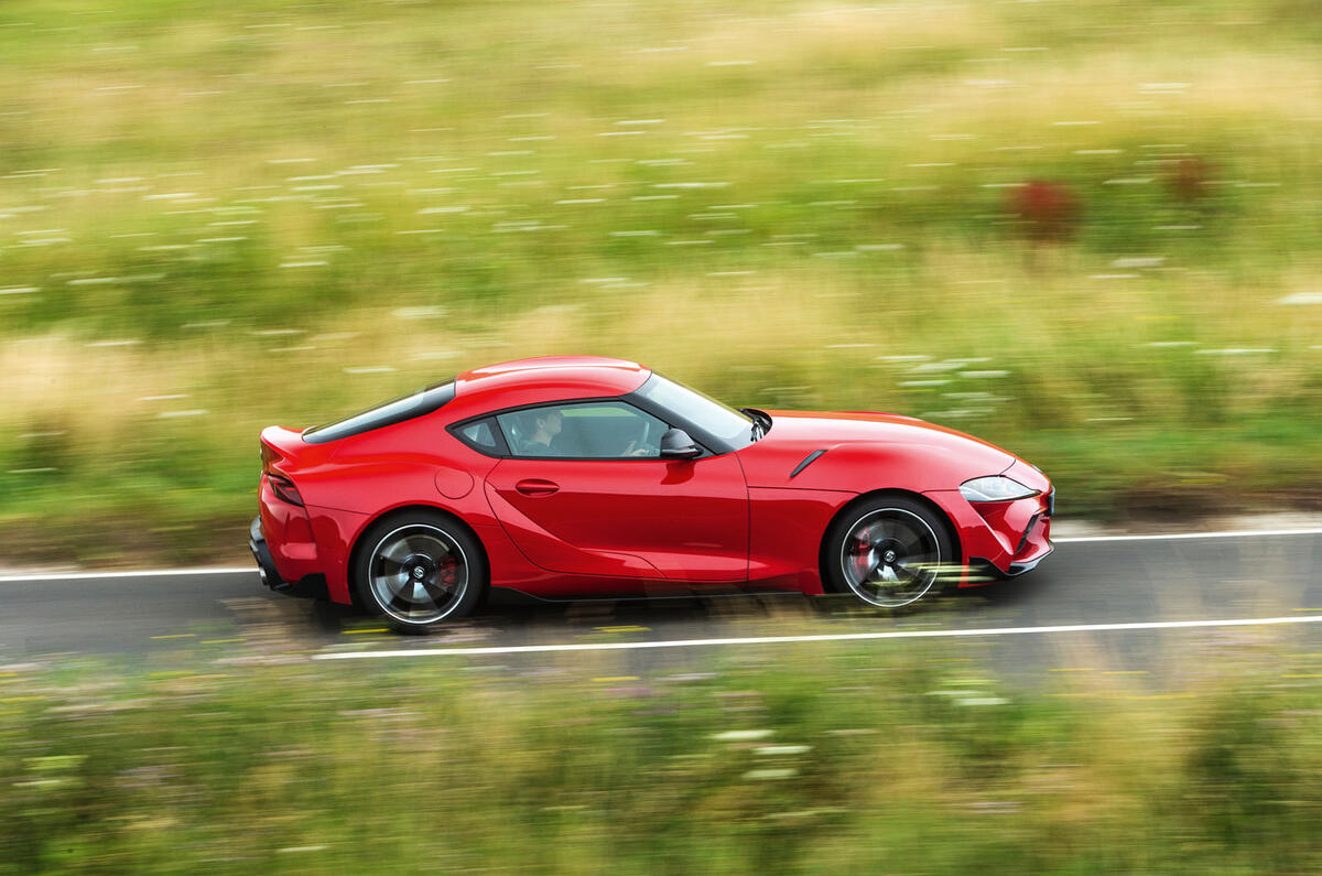 Toyota GR Supra 2019 road test review - hero side