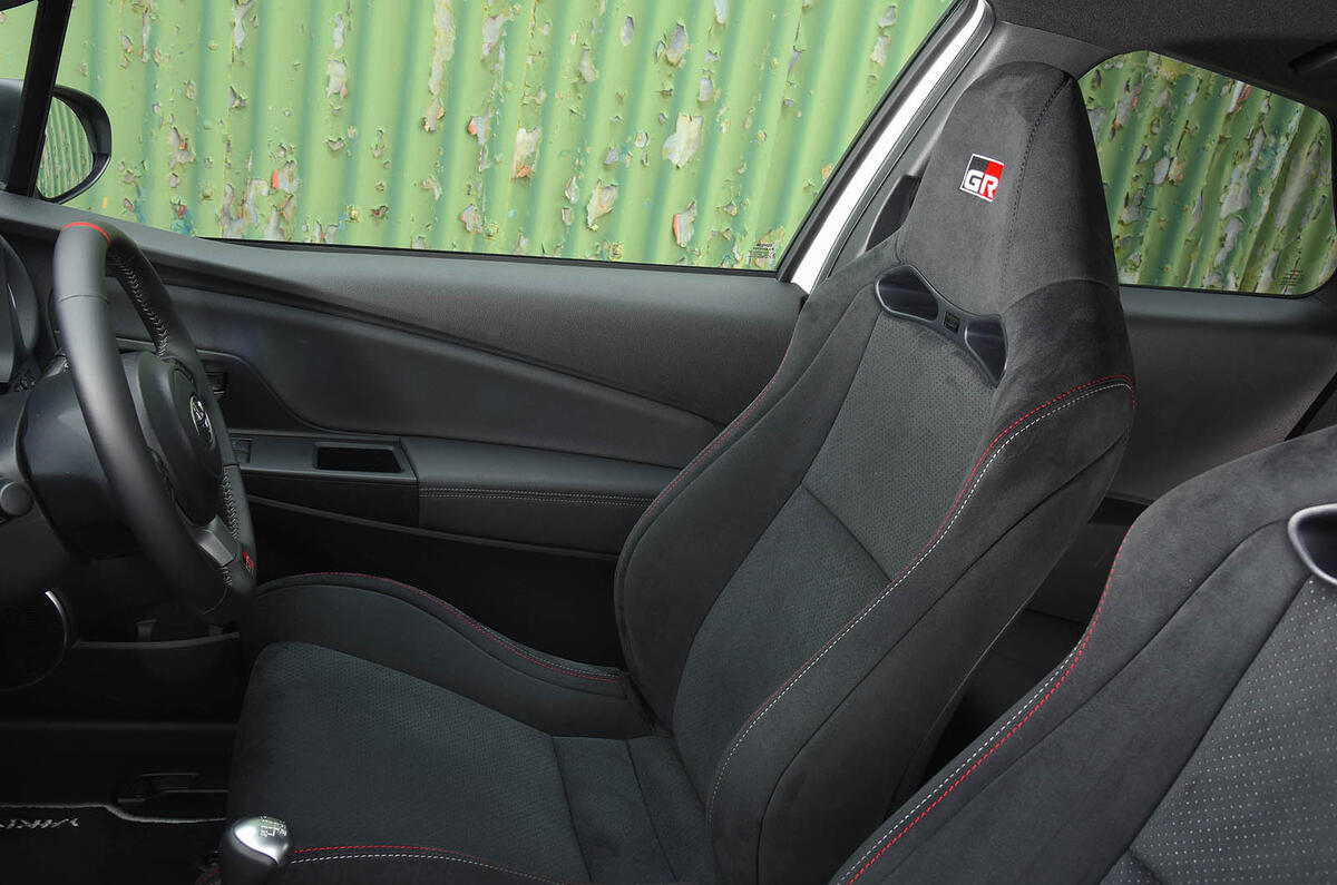 Toyota Yaris GRMN front seats
