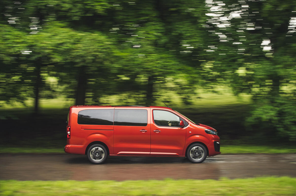 Vauxhall Vivaro Life 2019 road test review - hero side