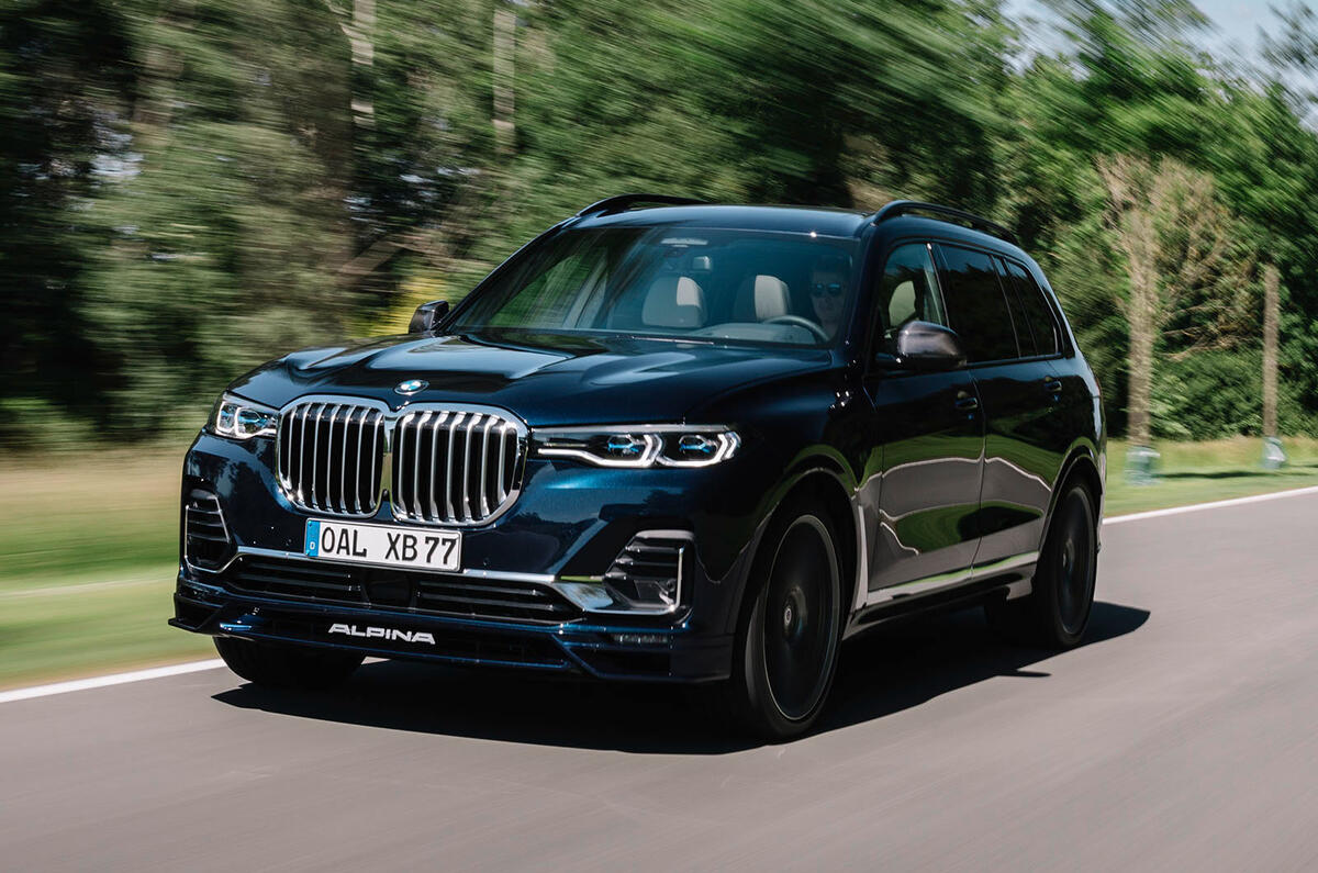 Alpina XB7 2020 road test review - on the road front