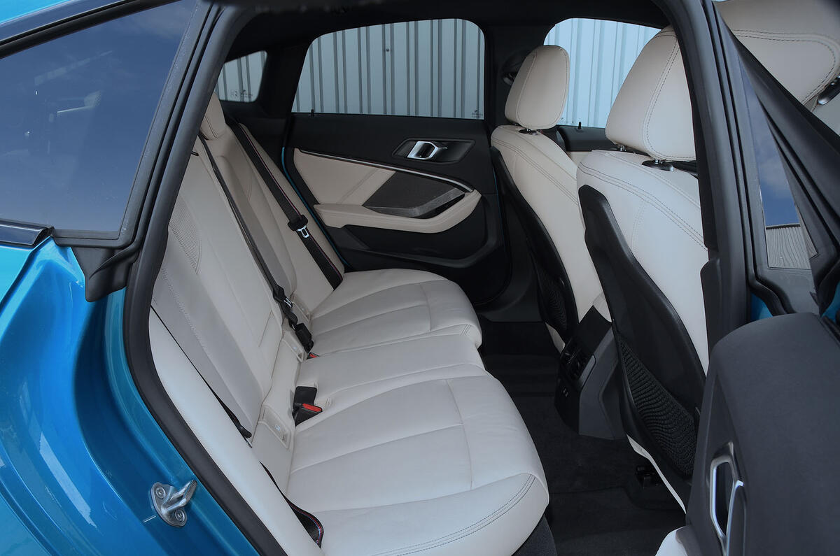 BMW 2 Series Gran Coupe 2020 road test review - rear seats