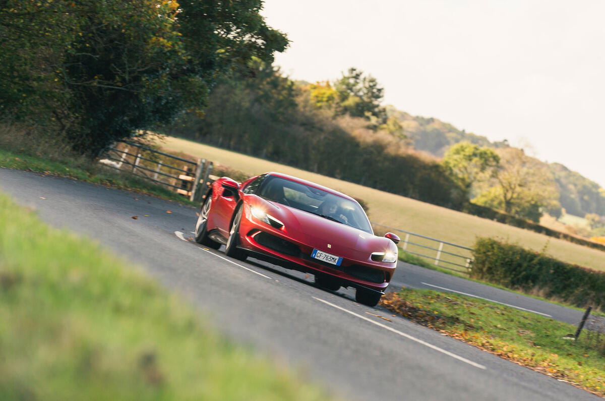 20 Ferrari 296 GTB RT 2023 front corner oversteer 20 Ferrari 296 GTB RT 2023 front corner oversteer