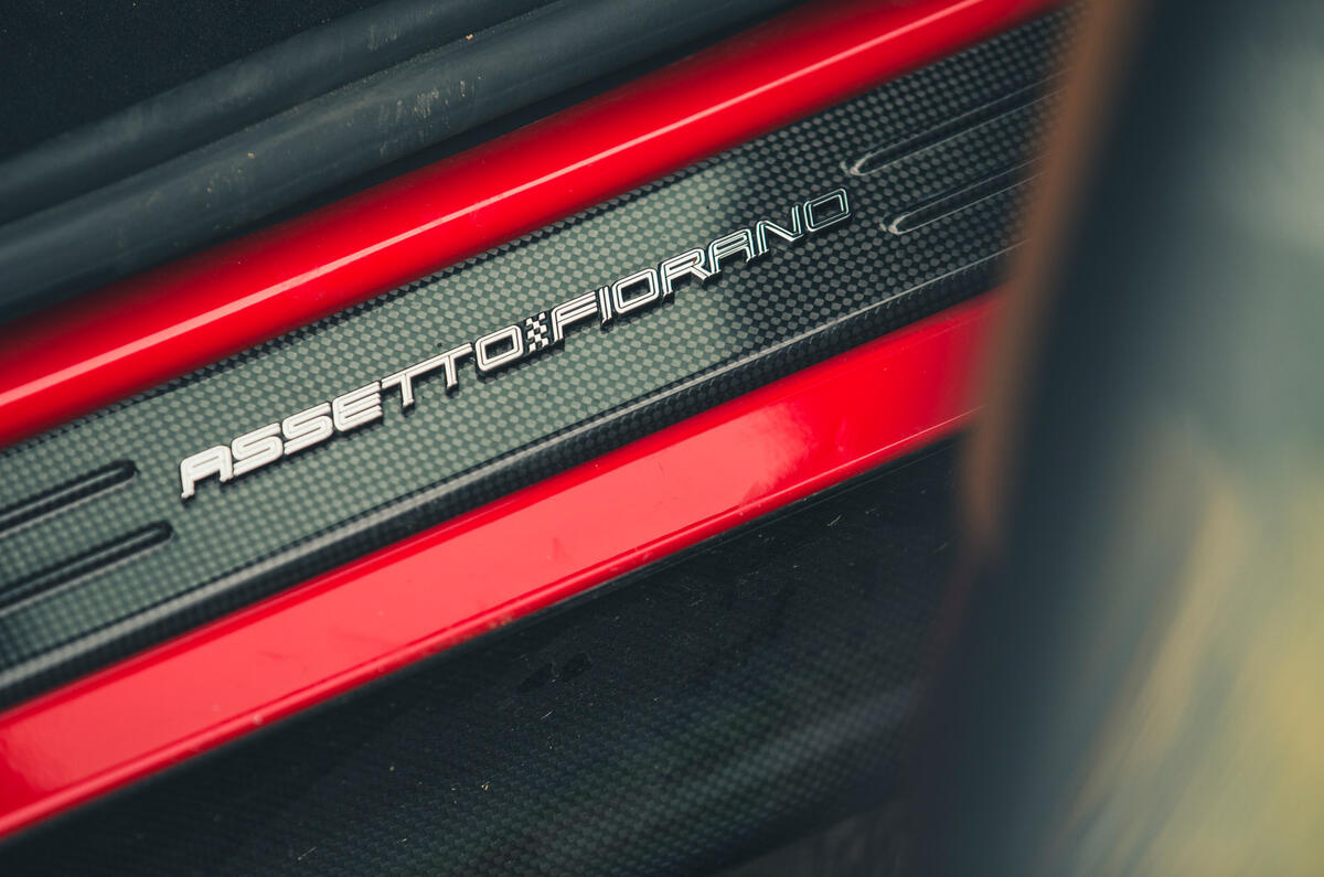 20 Ferrari SF90 Stradale 2021 road test review scuff plates