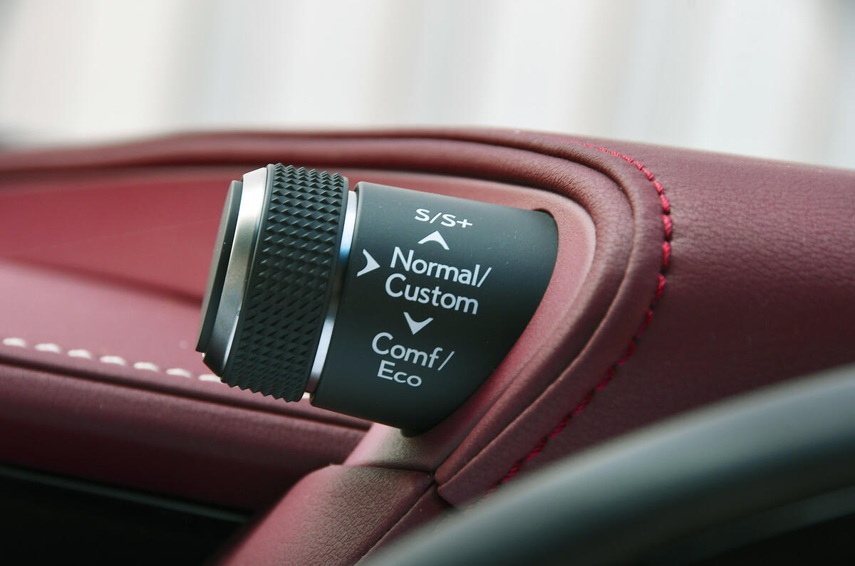Lexus LS500h 2018 road test review drive modes