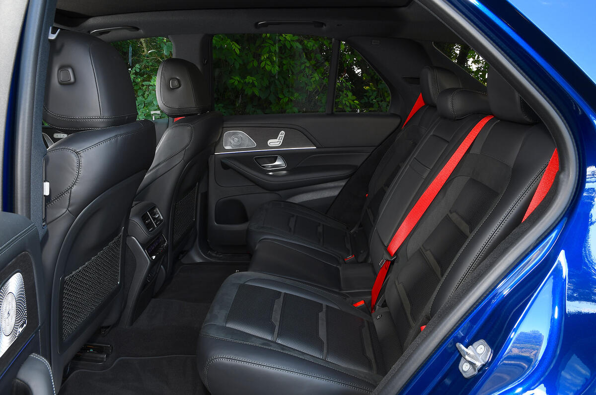 Mercedes-AMG GLE 53 2020 road test review - middle row