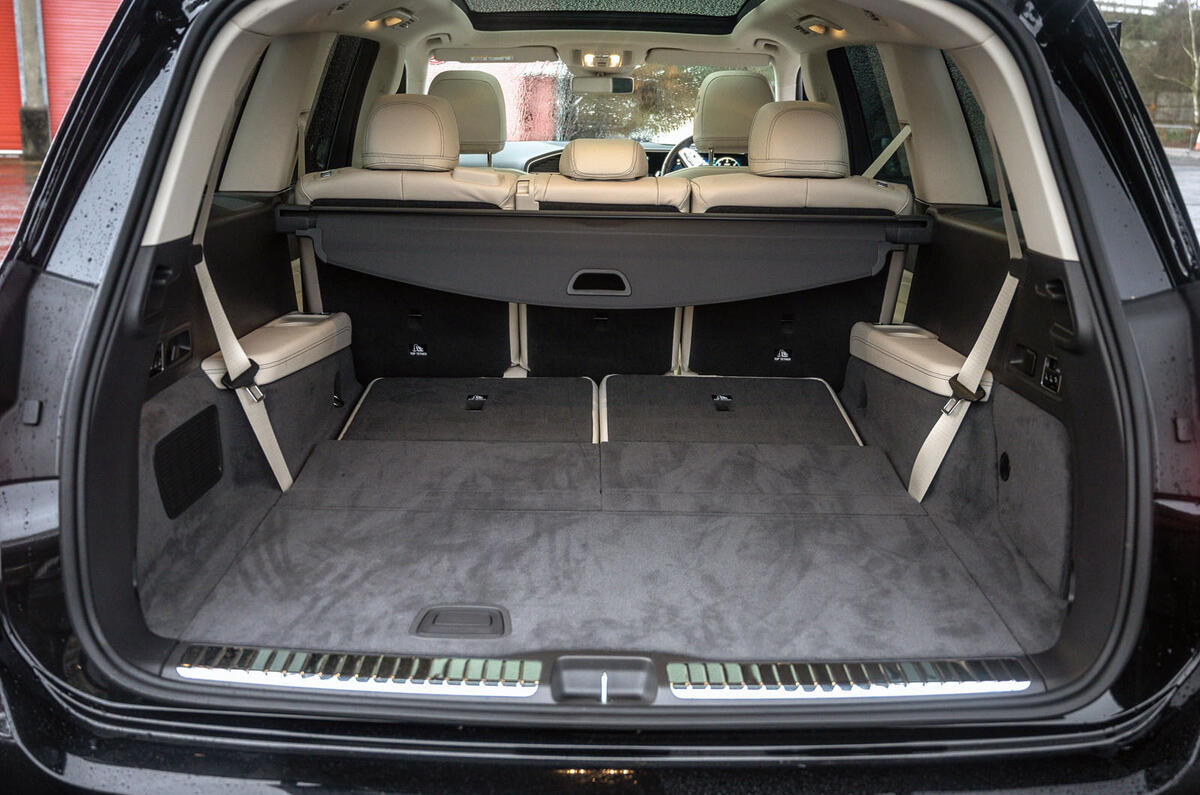 Mercedes-Benz GLS 2020 road test review - boot Mercedes-Benz GLS 2020 road test review - boot