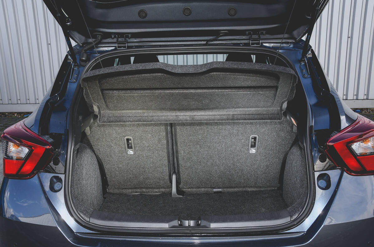 Nissan Micra N-Sport 2019 road test review - boot