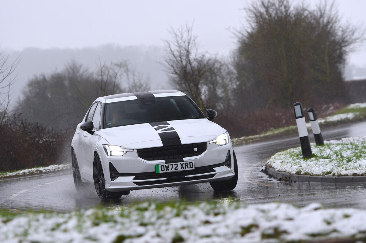 20 Polestar 2 BST Edition 270 RT 2023 front cornering