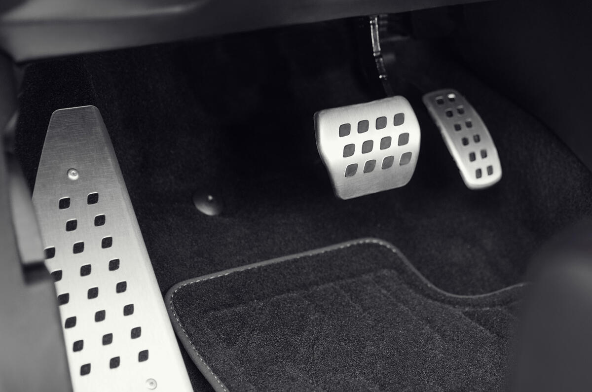 Renault Megane RS 280 2018 road test review alloy pedals