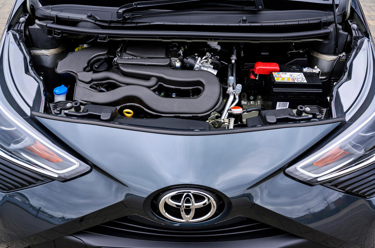 20 Toyota Aygo 2019 UK RT engine 20 Toyota Aygo 2019 UK RT engine