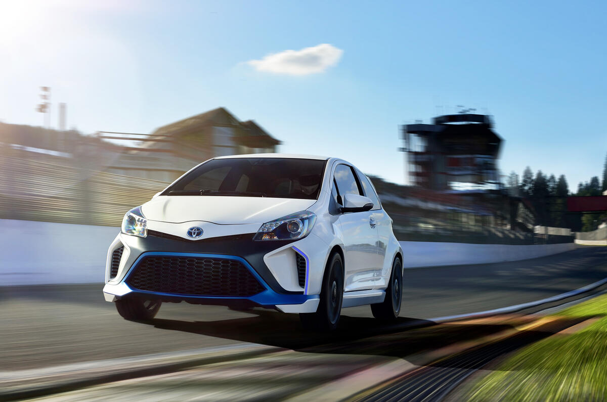 no title Toyota Yaris Hybrid-R technical details revealed
