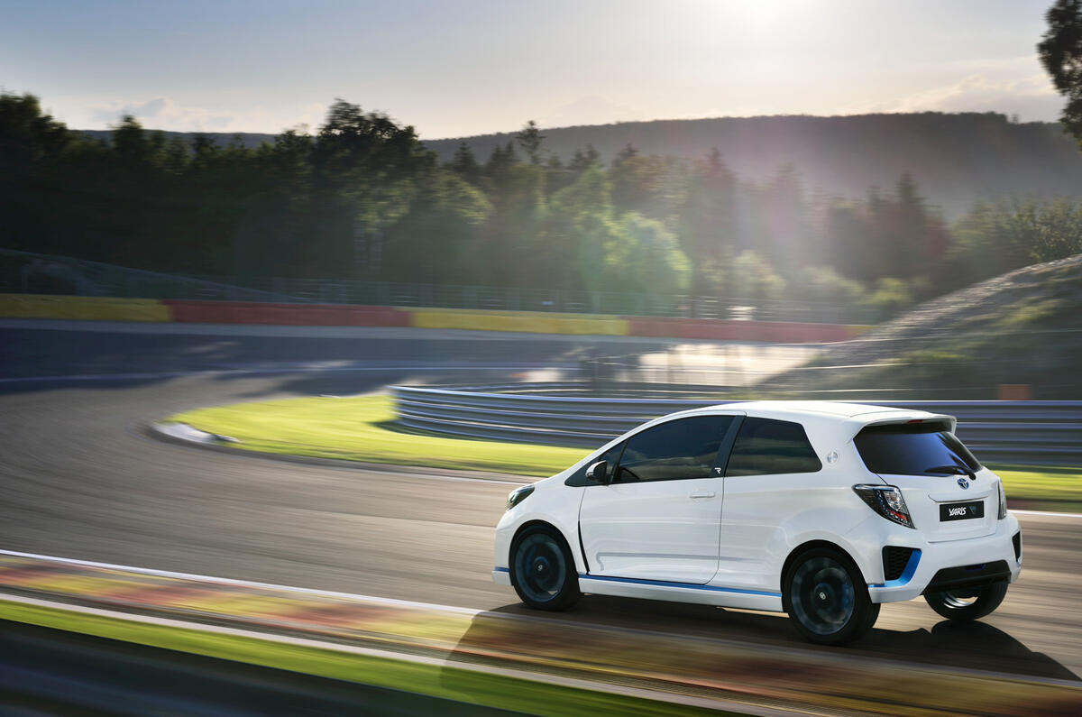 no title Toyota Yaris Hybrid-R technical details revealed