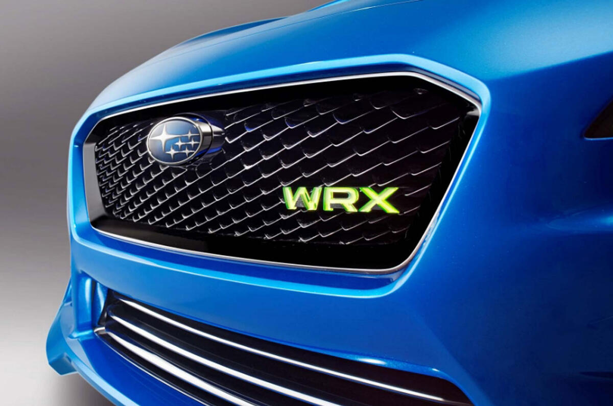 no title Subaru WRX concept revealed ahead of New York show