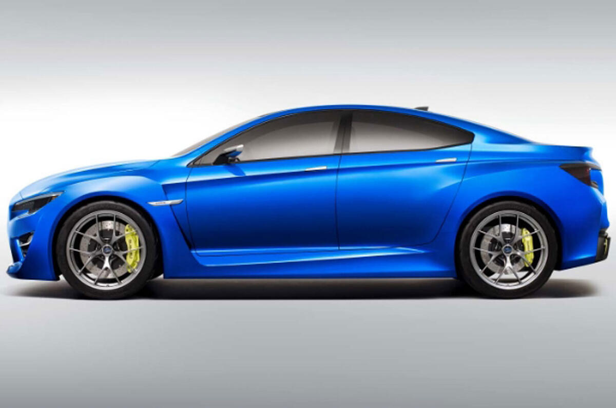 no title Subaru WRX concept revealed ahead of New York show
