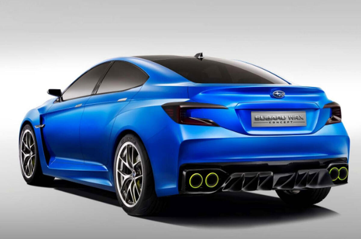 Subaru WRX concept revealed ahead of New York show