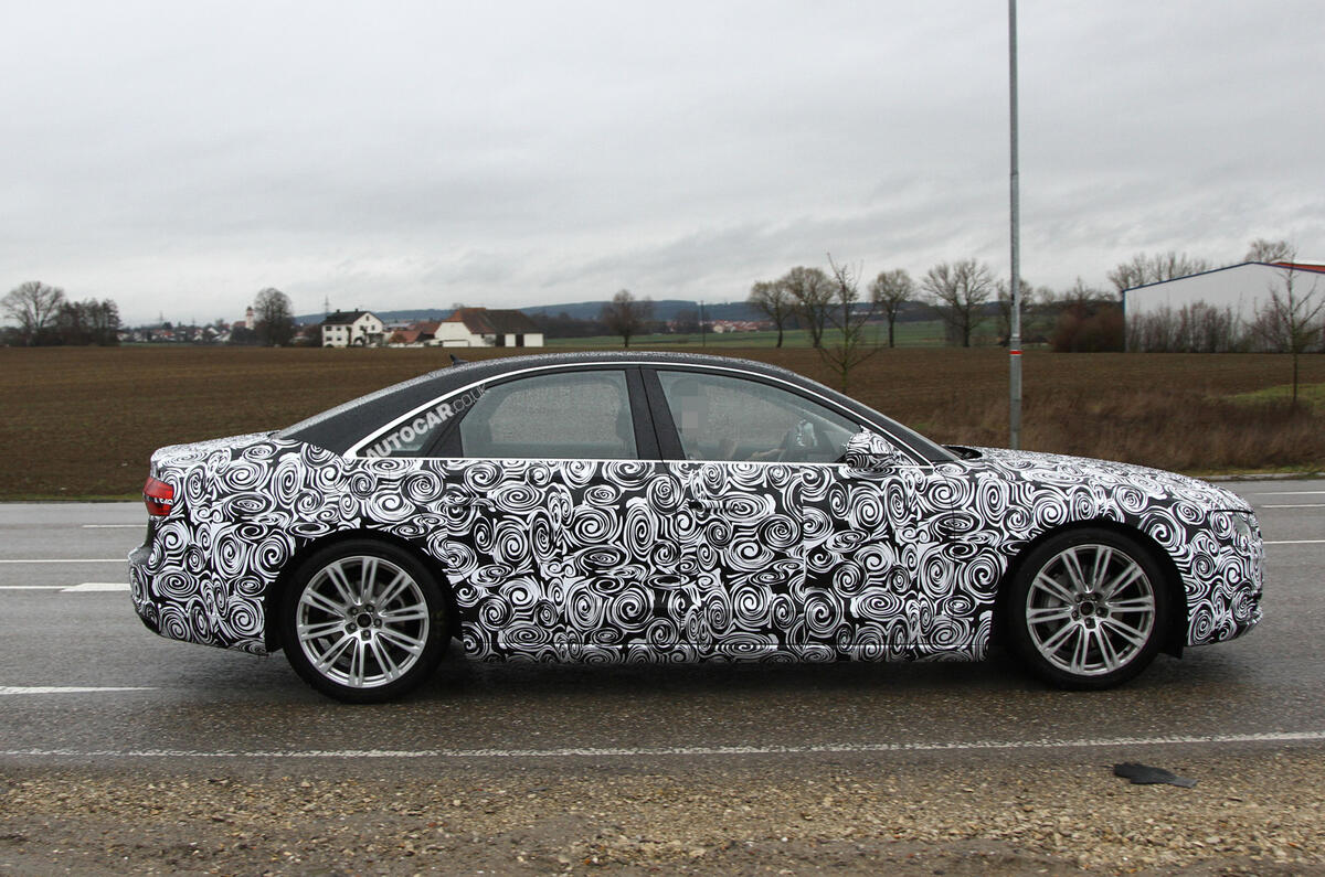no title Audi A8 facelift in development