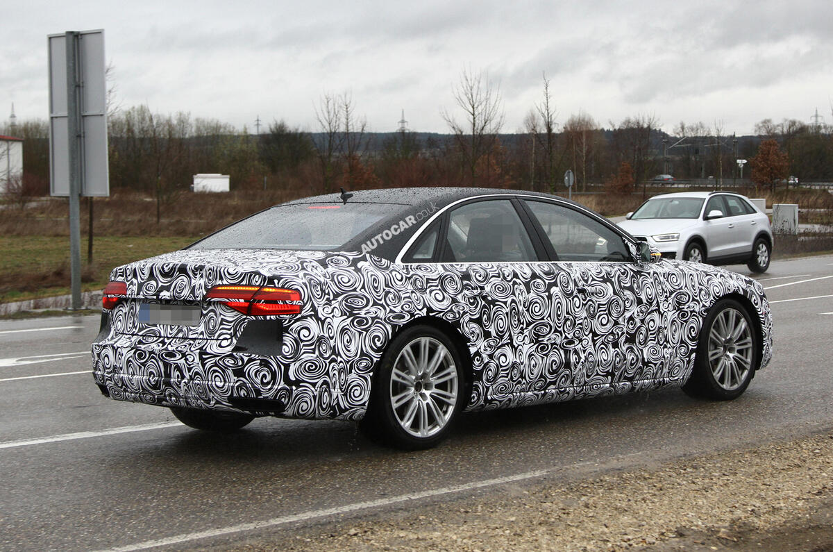 no title Audi A8 facelift in development