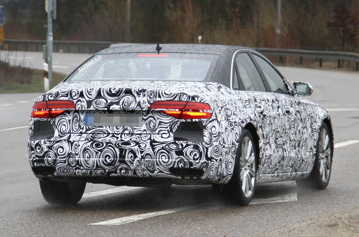 no title Audi A8 facelift in development