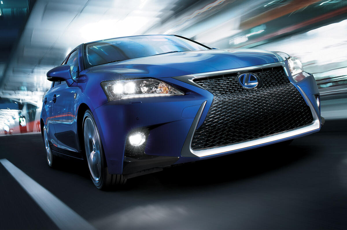 Lexus CT200h receives major makeover