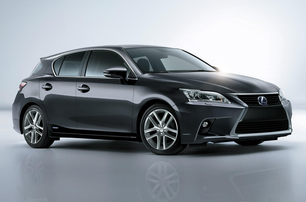 Lexus CT200h receives major makeover
