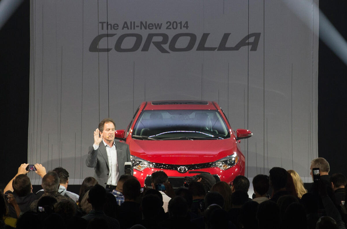 Restyled Toyota Corolla launches in US