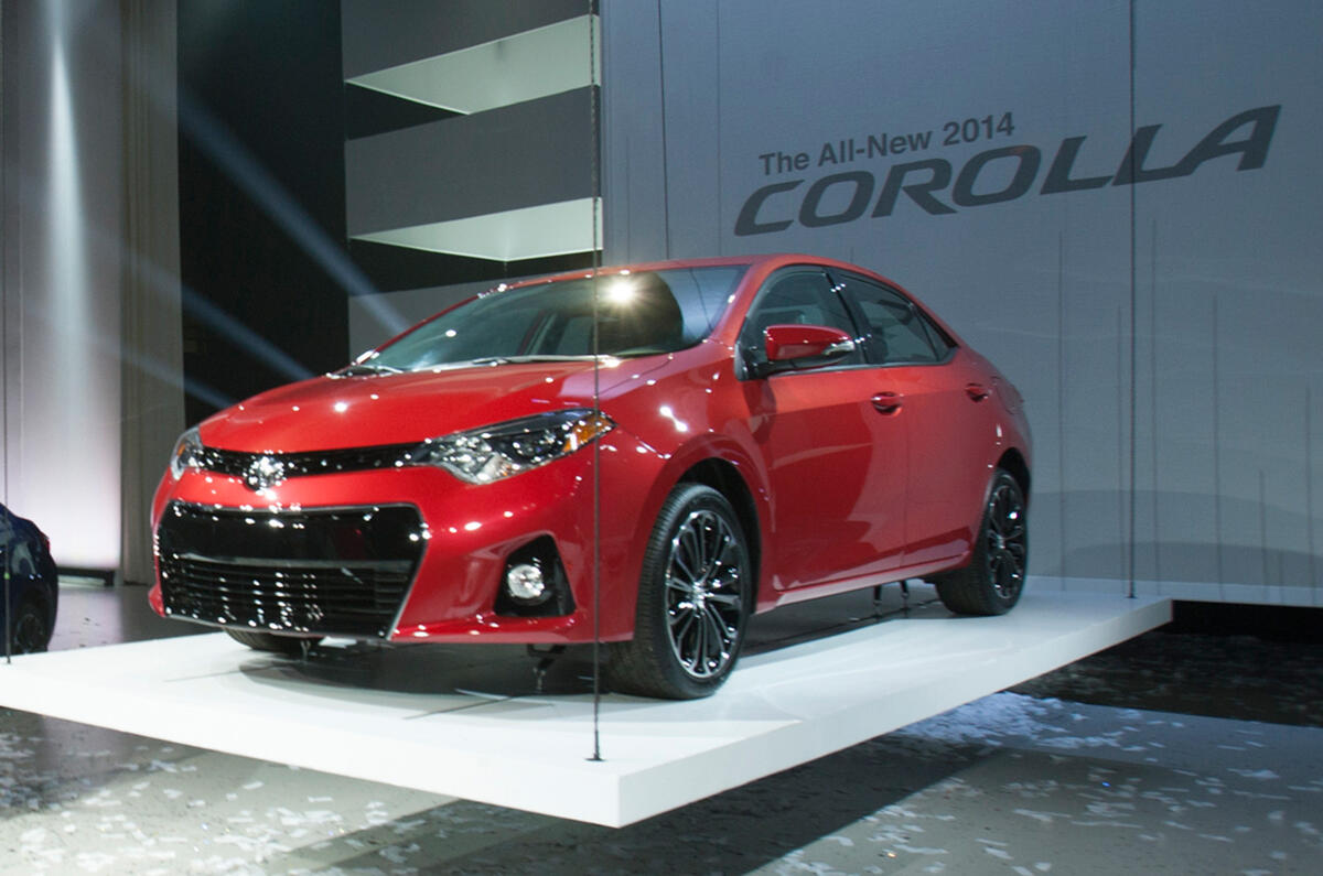 Restyled Toyota Corolla launches in US