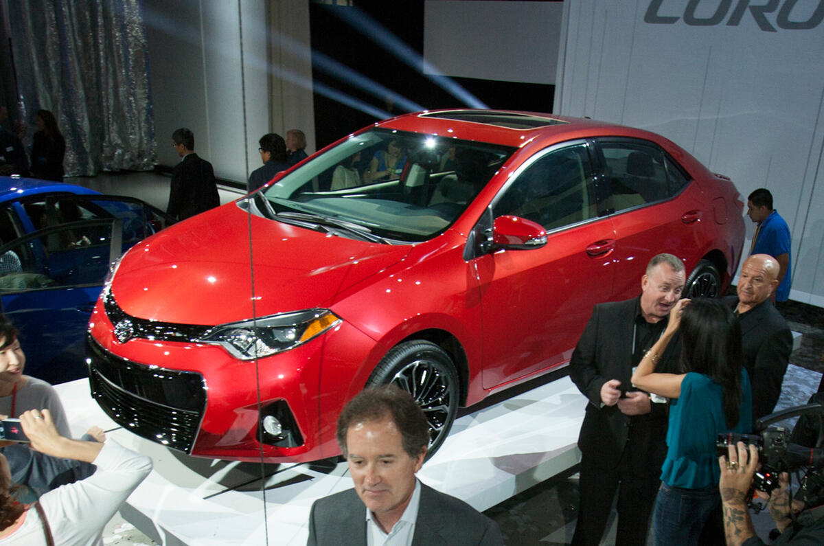 Restyled Toyota Corolla launches in US